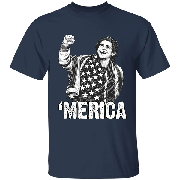 Merica Jack Hughes Olympic Gold Medal Usa Hockey Shirt - Image 5
