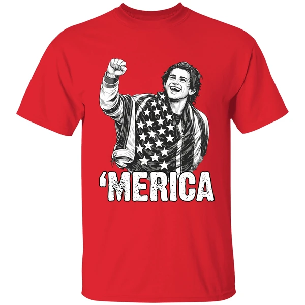 Merica Jack Hughes Olympic Gold Medal Usa Hockey Shirt - Image 7