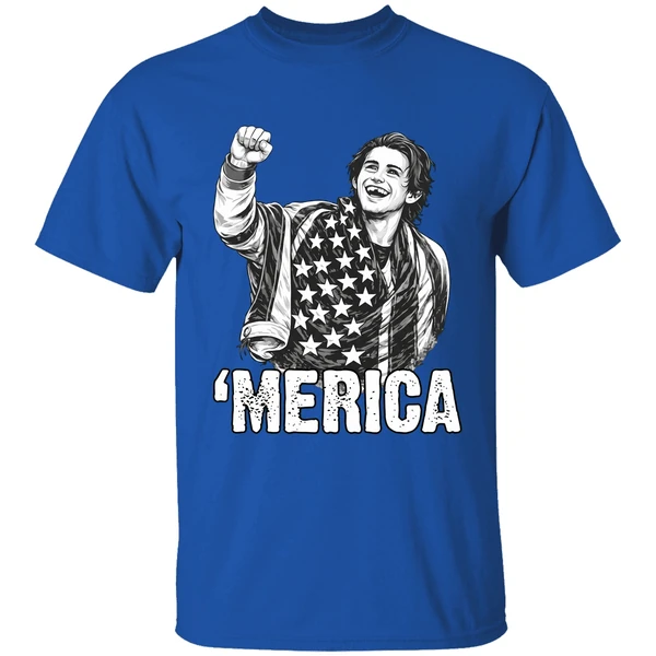 Merica Jack Hughes Olympic Gold Medal Usa Hockey Shirt - Image 8