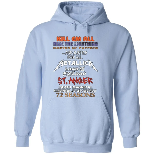Metallica All Albums Hoodie - Image 4