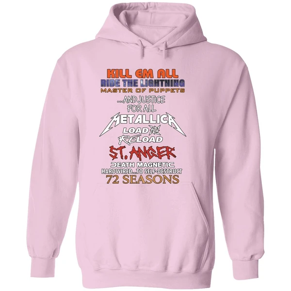 Metallica All Albums Hoodie - Image 5
