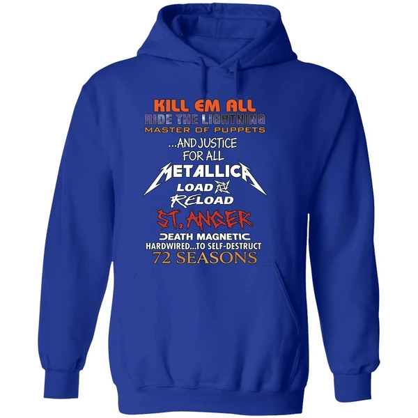 Metallica All Albums Hoodie - Image 7