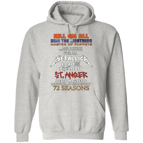 Metallica All Albums Hoodie - Image 9