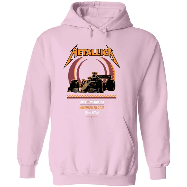 Metallica M72 Doha On November 30 2025 At Formula 1 Qatar Airways Qatar Grand Prix Lusail Hoodie - Image 5