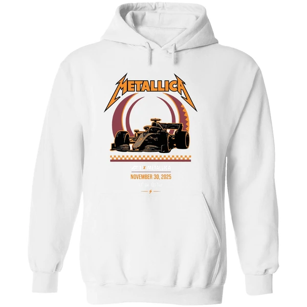 Metallica M72 Doha On November 30 2025 At Formula 1 Qatar Airways Qatar Grand Prix Lusail Hoodie - Image 8