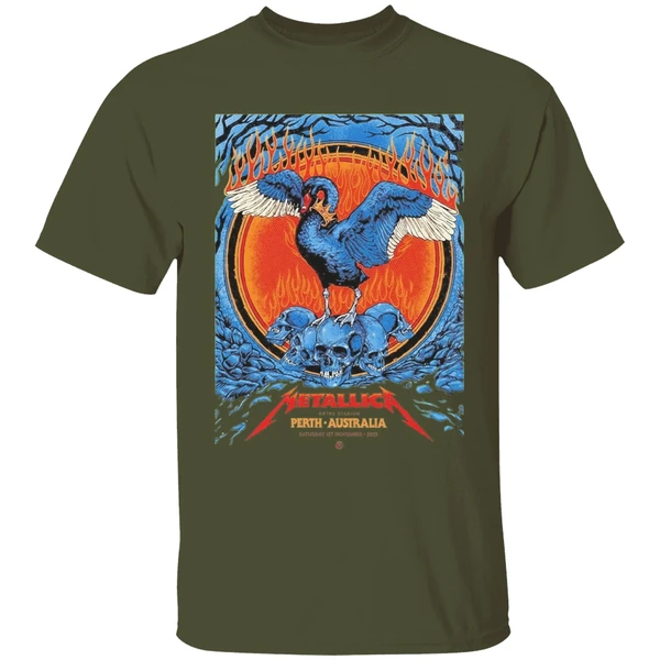 metallica-m72-perth-australia-2025-venue-poster-at-optus-stadium-on-1-nov-2025-shirt-militarygreen