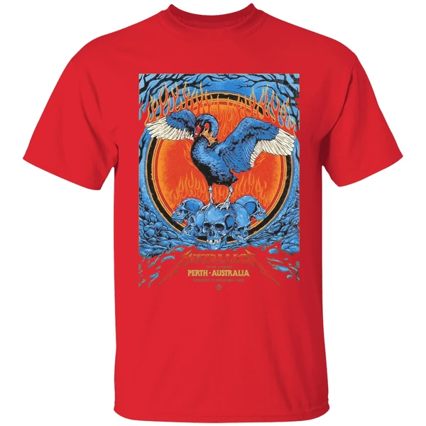 Metallica M72 Perth Australia 2025 Venue Poster At Optus Stadium On 1 Nov 2025 Shirt - Image 7