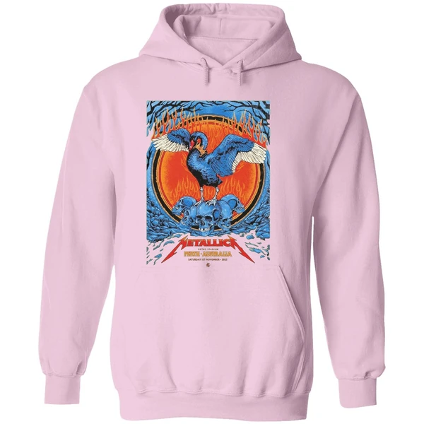 Metallica M72 Perth Australia 2025 Venue Poster At Optus Stadium On 1 November 2025 Hoodie - Image 5