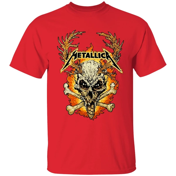 Metallica M72 World Tour 2025 2026 Flame Skull Shirt - Image 7