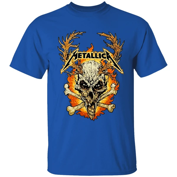Metallica M72 World Tour 2025 2026 Flame Skull Shirt - Image 8