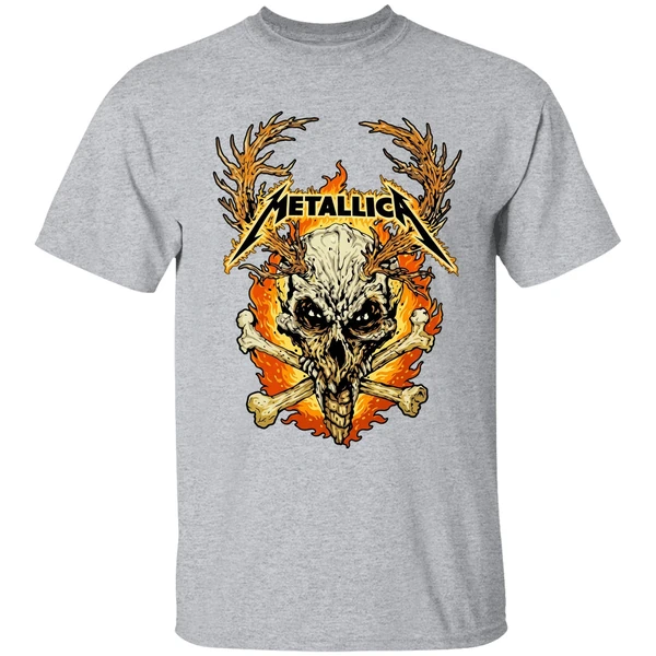 Metallica M72 World Tour 2025 2026 Flame Skull Shirt - Image 9