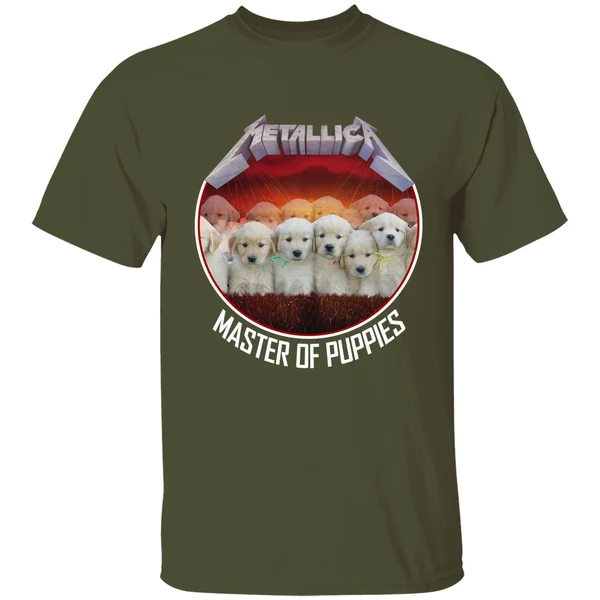 Metallica Master Of Puppies Shirt - Image 3