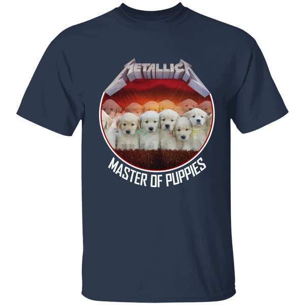 Metallica Master Of Puppies Shirt - Image 4
