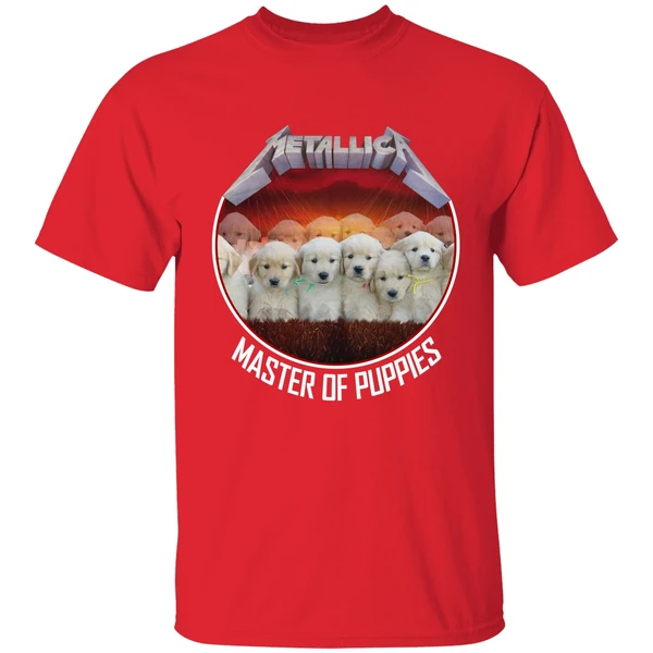 Metallica Master Of Puppies Shirt - Image 6