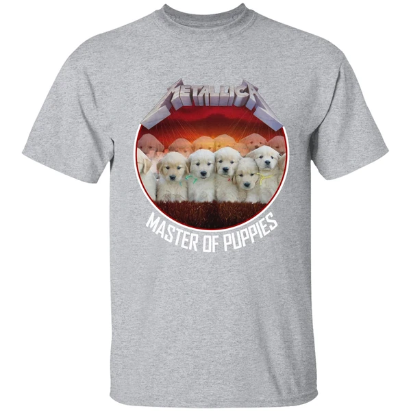 Metallica Master Of Puppies Shirt - Image 8