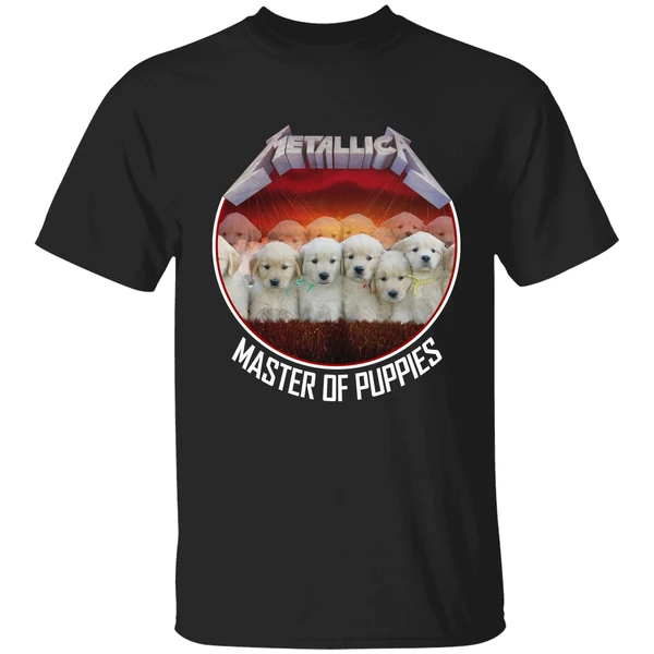 Metallica Master Of Puppies Shirt - Image 9