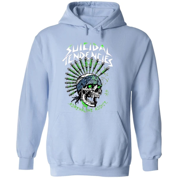 Metallica Merch Suicidal Tendencies Cover Adrenaline Addict Hoodie - Image 4