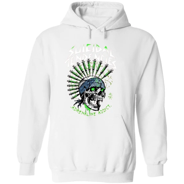 Metallica Merch Suicidal Tendencies Cover Adrenaline Addict Hoodie - Image 8