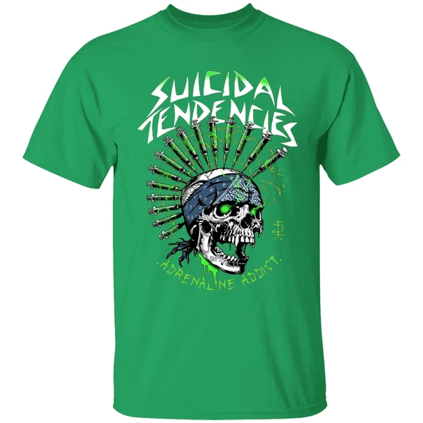 Metallica Merch Suicidal Tendencies Cover Adrenaline Addict Shirt - Image 2