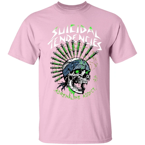 Metallica Merch Suicidal Tendencies Cover Adrenaline Addict Shirt - Image 3