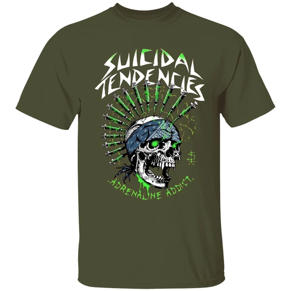 Metallica Merch Suicidal Tendencies Cover Adrenaline Addict Shirt - Image 4