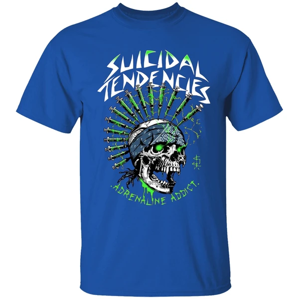 Metallica Merch Suicidal Tendencies Cover Adrenaline Addict Shirt - Image 8