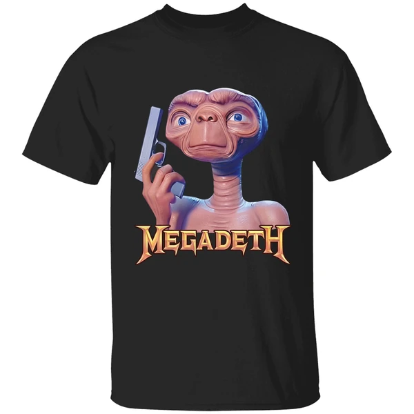 Meth Syndicate Megadeth E T Alien Shirt