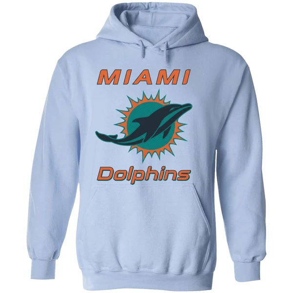 Miami Dolphins New Alternate Rivalry Uniform In Black Miami Wordmark Hoodie - Image 4