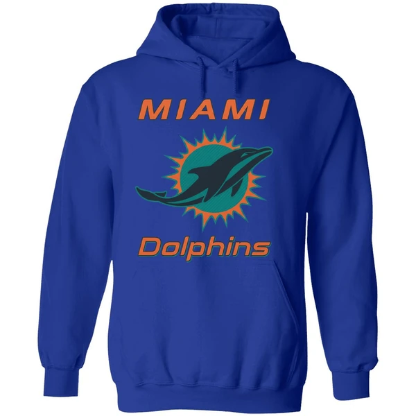 Miami Dolphins New Alternate Rivalry Uniform In Black Miami Wordmark Hoodie - Image 7