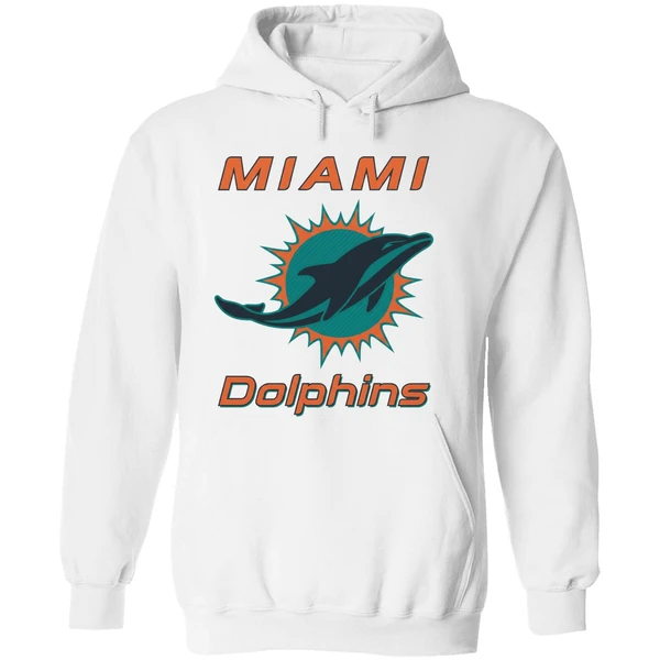 Miami Dolphins New Alternate Rivalry Uniform In Black Miami Wordmark Hoodie - Image 8