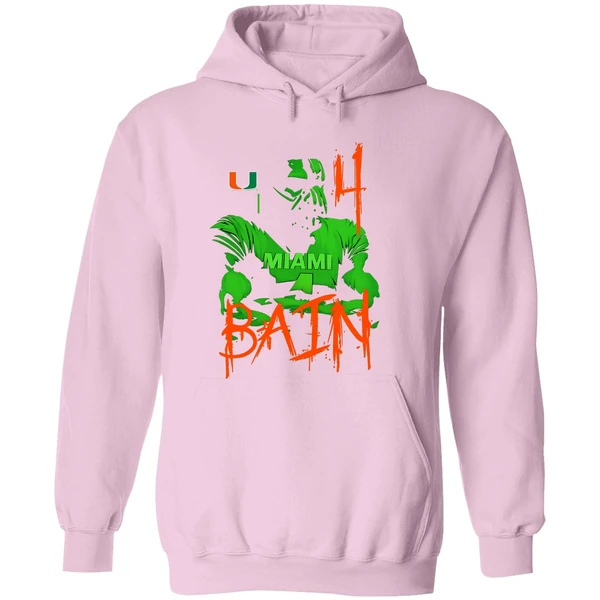 Miami Hurricanes Bain Player Hoodie - Image 5