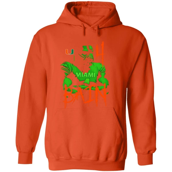 Miami Hurricanes Bain Player Hoodie - Image 6