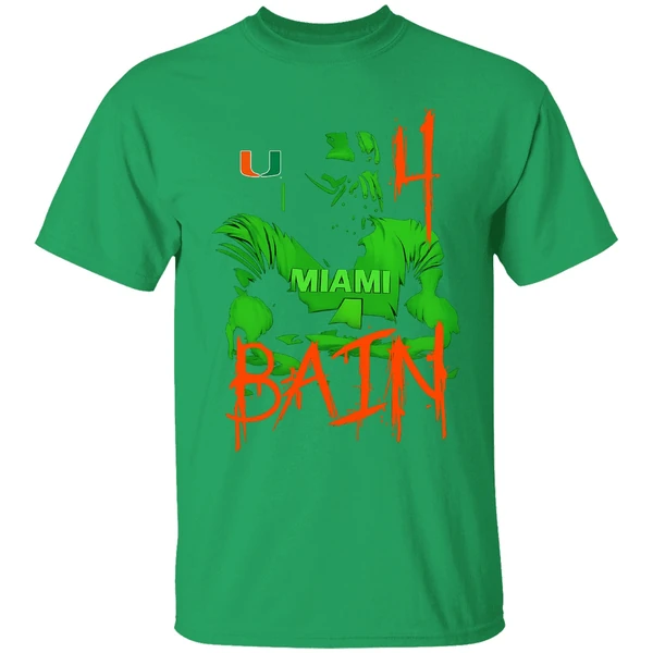 Miami Hurricanes Bain Player Shirt - Image 2