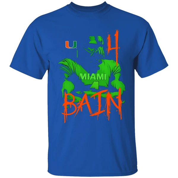 Miami Hurricanes Bain Player Shirt - Image 8