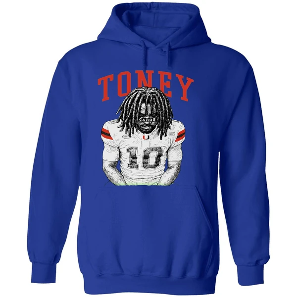 Miami Hurricanes Gabos Malachi Toney Hoodie - Image 7