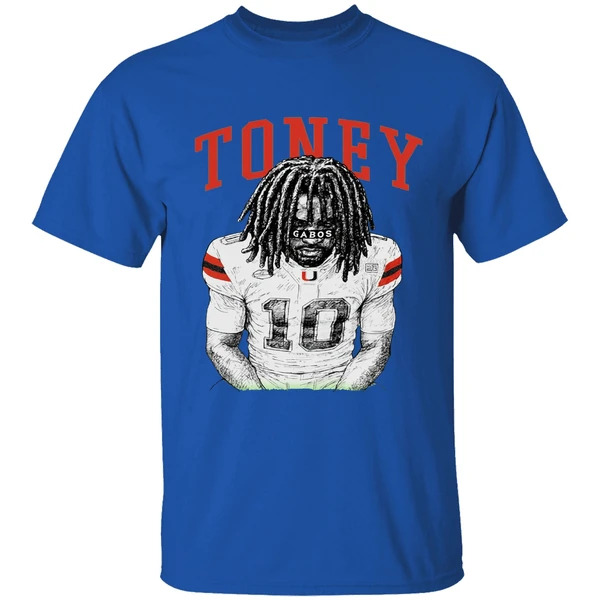 Miami Hurricanes Gabos Malachi Toney Shirt - Image 8