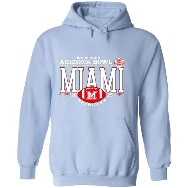 Miami Redhawks 2025 Arizona Bowl Football Hoodie - Image 4