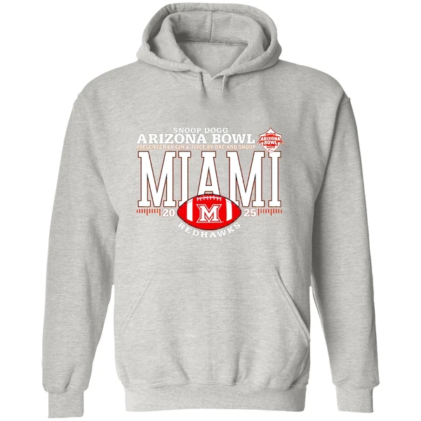 Miami Redhawks 2025 Arizona Bowl Football Hoodie - Image 9
