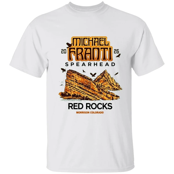 Michael Franti Morrison 2026 Red Rocks Amphitheatre Shirt