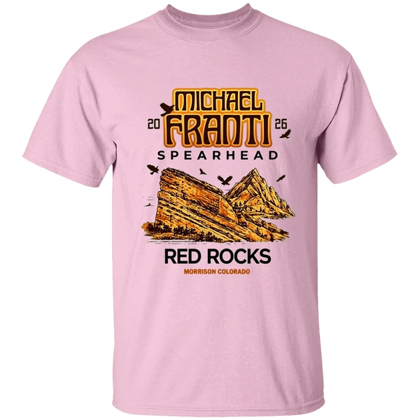 Michael Franti Morrison 2026 Red Rocks Amphitheatre Shirt - Image 2
