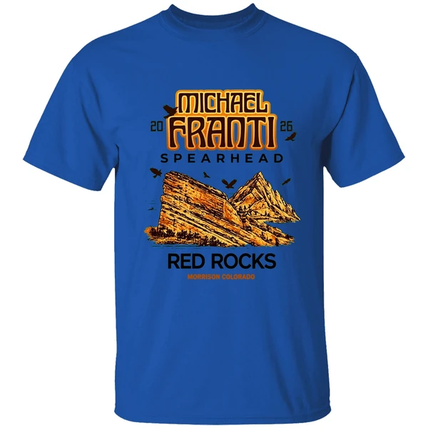 Michael Franti Morrison 2026 Red Rocks Amphitheatre Shirt - Image 5