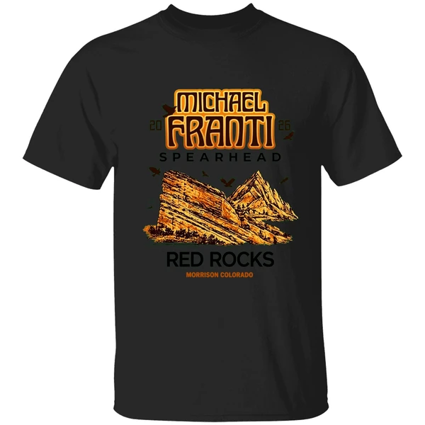 Michael Franti Morrison 2026 Red Rocks Amphitheatre Shirt - Image 7