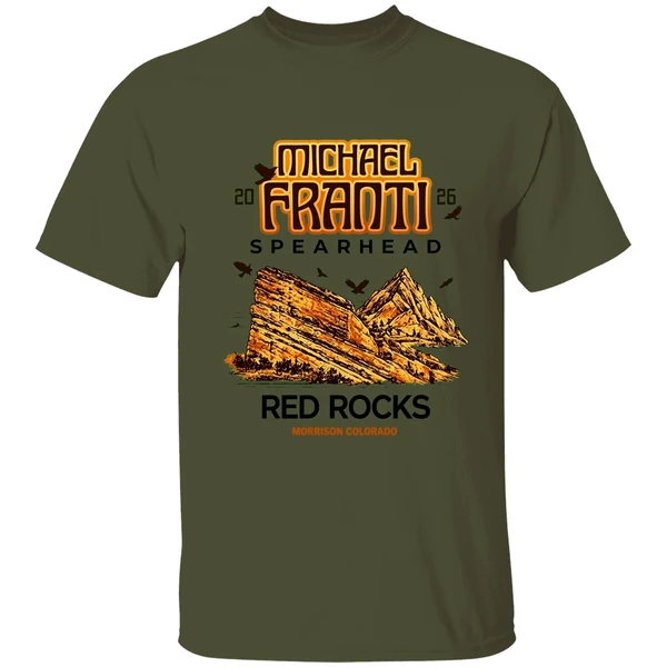Michael Franti Morrison 2026 Red Rocks Amphitheatre Shirt - Image 9