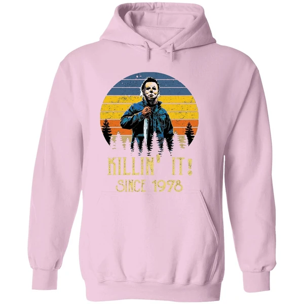 Michael Myers Killing It Since 1978 Hoodie - Image 5