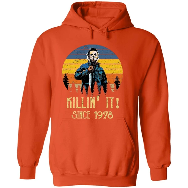 Michael Myers Killing It Since 1978 Hoodie - Image 6