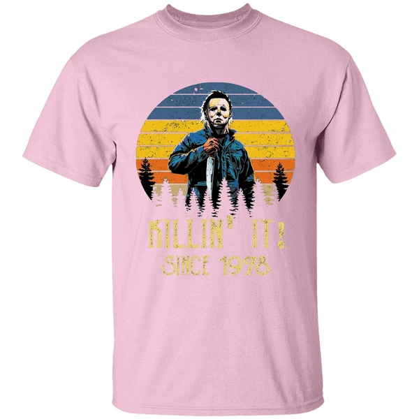 Michael Myers Killing It Since 1978 Shirt - Image 3