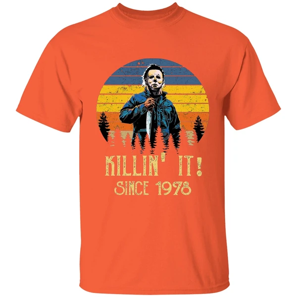Michael Myers Killing It Since 1978 Shirt - Image 6