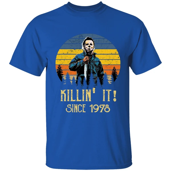 Michael Myers Killing It Since 1978 Shirt - Image 8