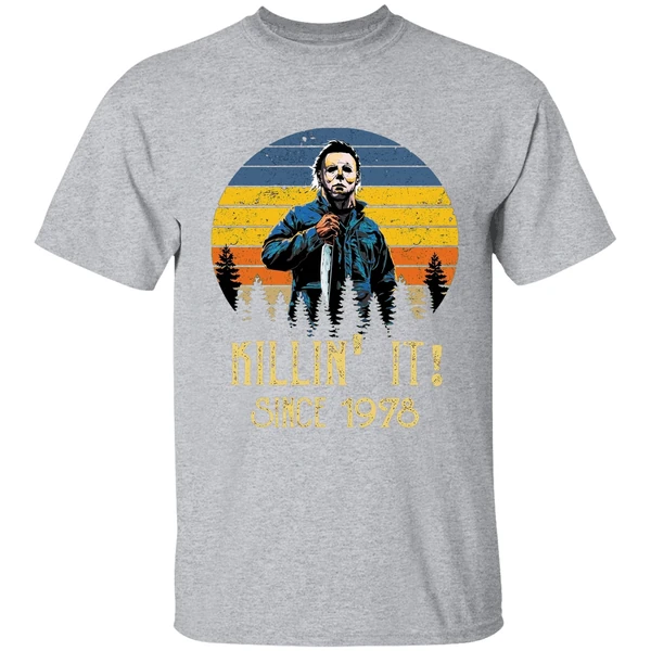 Michael Myers Killing It Since 1978 Shirt - Image 9