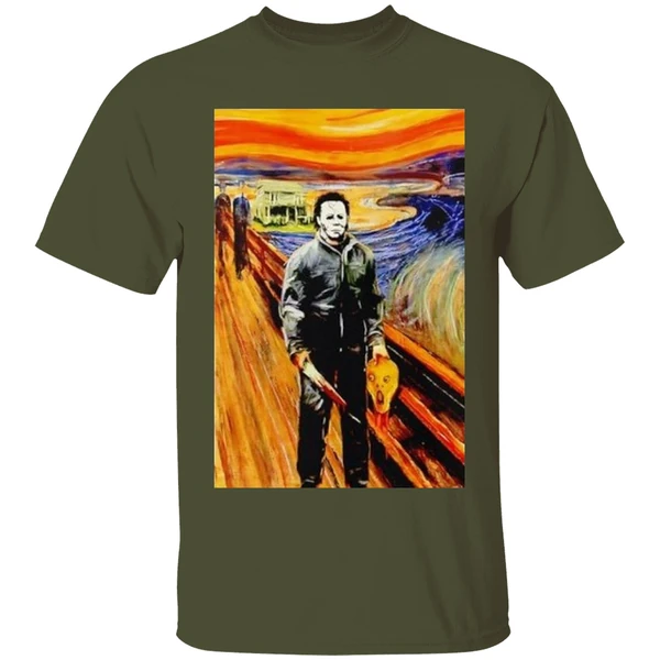 Michael Myers X The Scream Halloween Shirt - Image 3